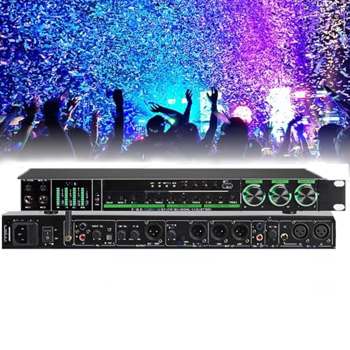 Procesador de audio antihorarios, procesador de reverberación digital con pantalla LED, sintonización inteligente, múltiples métodos de transmisión de audio para grabación de estudio