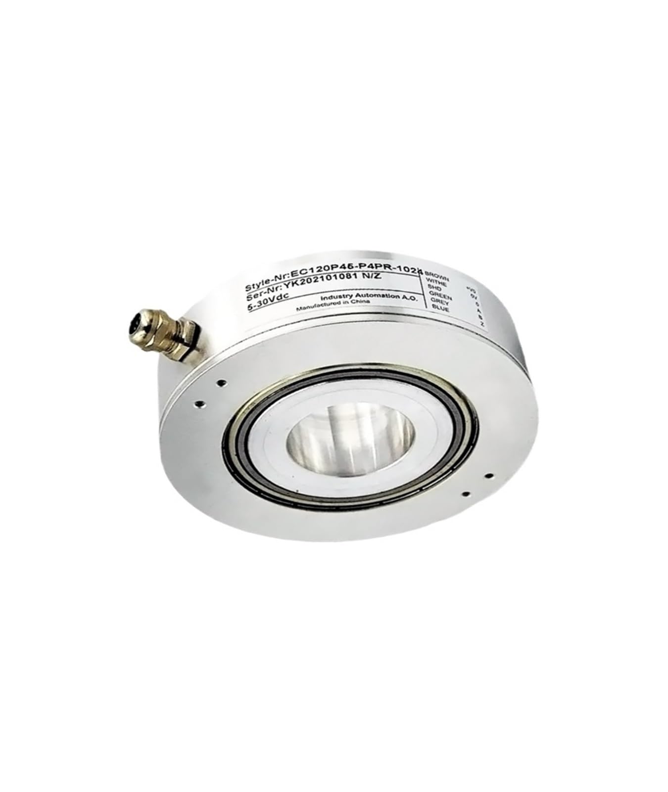 FQJYXWEWL EC120P45-P4PR-1024 High Precision Hollow Shaft Photoelectric Rotary Encoder