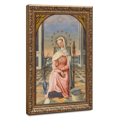 Toile Pauline Perdreau Mater Admirabilis cadre à suspendre décoration murale bureau 30x45cm