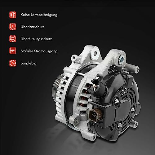 Frankberg Alternator Compatible with Accord VIII 2.0L 2008-2015 Accord VIII Estate car 2.0L 2008-2012 CR-V III RE 2.0L 2006-2012 Replace# 104210-5370 - Image 6