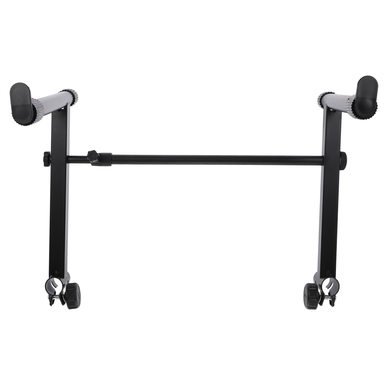 NULYLU Stable Electronic Organ Keyboard Rack Double Tube Keyboard Stand Height Adjustment