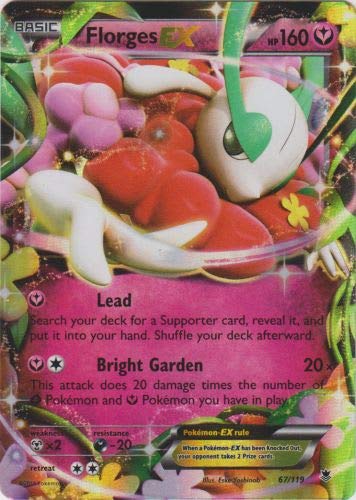 Pokemon - Florges-EX (67/119) - XY Phantom Forces - Holo : Amazon