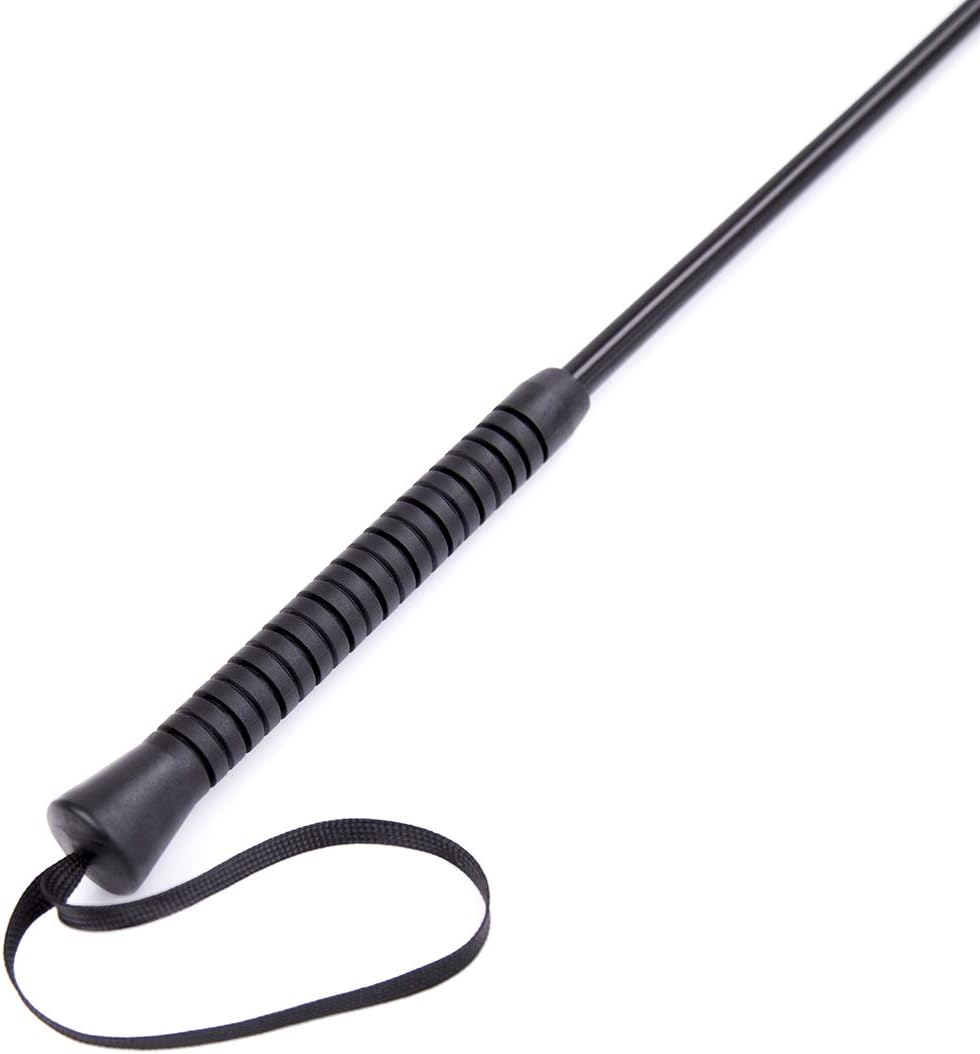 Rubber Handle red Heart-Shaped Leather Whip， Bright Leather Whip,Whip, Horse Riding Crop, Role-Playing Props,