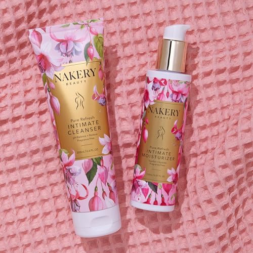 Image of Nakery Intimate Feminine Moisturizer, Vaginal Moisturizer for Dryness, Hyaluronic Acid Intimate Cream, Anti Itch Soothing Hydration, pH Balanced, Safe for Sensitive Skin