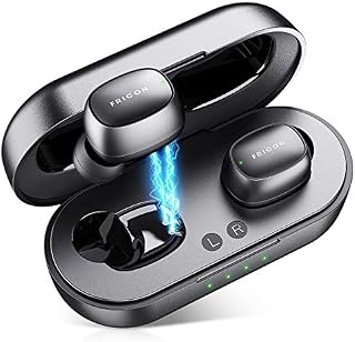 Wireless Earbuds, Bluetooth 5.0 Earbuds Touch Control Bluetooth Headphones with Charging Case, HD