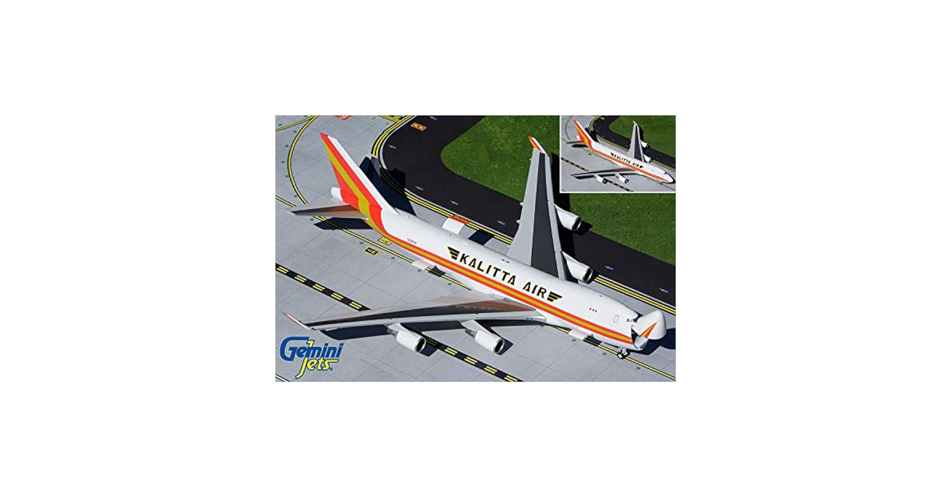 レア物】カリッタ航空 747-400BCF 1/200 レア物】カリッタ航空