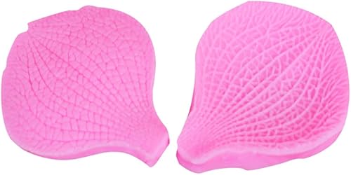 Miniatura 8 de Veemoon Moldes para fondant, moldes de silicona, moldes para tartas, moldes para pasteles, moldes para gelatinas, moldes para hornear, pétalos,