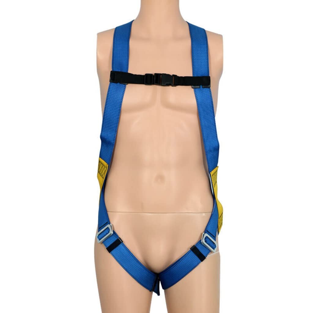 SwaYve Arnés de Seguridad para Protección Contra Caídas, Kit de Arnés de Seguridad Ajustable de 3 Puntos, Cinturón de Seguridad para Trabajos Aéreos