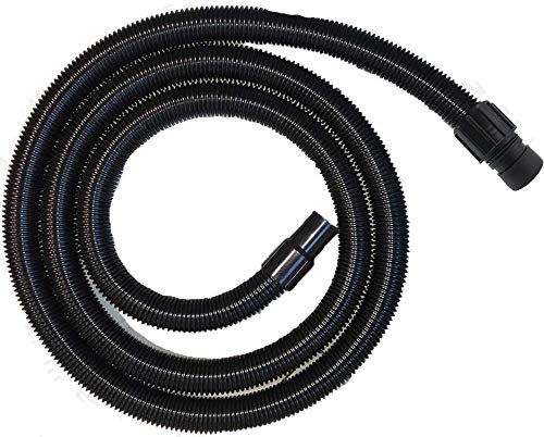 Tubo flexible de 5 metros de longitud para aspiradora con manguitos de diámetro 38 compatible con Soteco & IPC