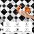 Nuxovilar Peel and Stick Vinyl Floor Tiles, 11.8"x11.8" Black & White Marble Diamond Pattern, 10-Pack Self-Adhesive Flooring