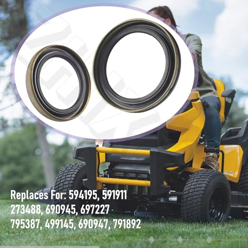 Image of 594195 Crankcase Gasket 795387 Oil Seal Kit Compatible with B&S Toro 40F777, 40G777, 74592, 74704, Replace 690945, 697227, 273488, 697227 etc.