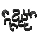 FCC Racing Bicycle MTB C-Clips Buckle for Disc Brakes Outer Cable Frame Guides (10 PC) gallery image