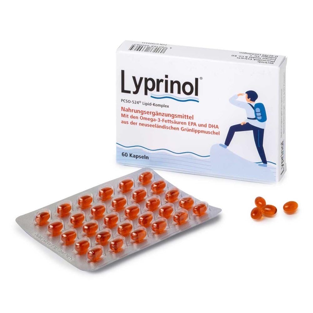 Lyprinol PCSO-524 Lipid-Komplex Kapseln, 60 pz Capsule