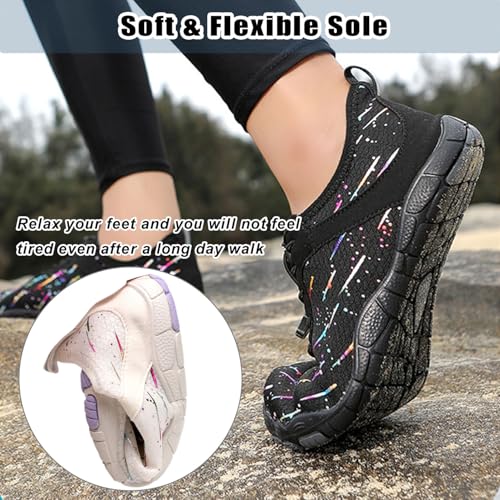 Image of Hike Barefoot Shoes for Women & Men, Pro Hiking & Walking Shoes with Wide Toe Box, Non-Slip, Lightweight & Breathable