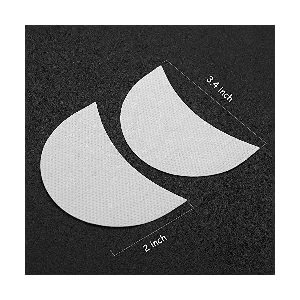Kalolary 120 Pcs Eye Shadow Shields, Eyeshadow Pads Stencils Lint Free Under Eye Pads Eyeshadow Patches For Eyelash Extensions/Lip Makeup