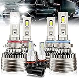 TXBILMOO Fit For 2013-2015 With Projector Dodge Ram 1500 2500 3500 Led Headlight Bulbs 6000K Cool Wh