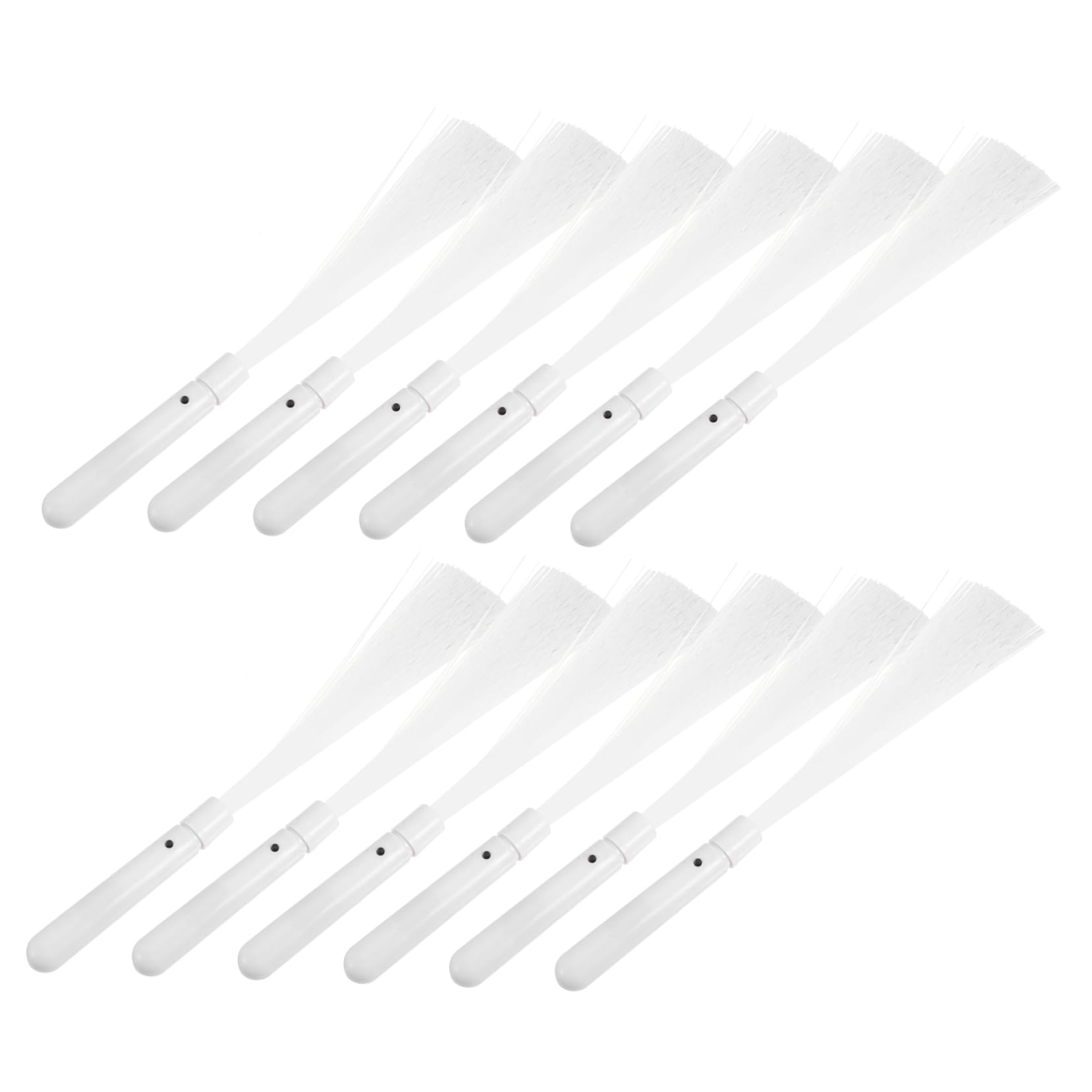 MUELODSIC 12pcs Led Fiber Wands Colorful Sticks for Parties Concerts Festivals and Events for Boys and Girls Birthdays and Celebrations