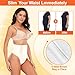 KEWUF 1 pcs Braga Faja Reductora Mujer Invisible Adelgazante Braguitas Moldeadoras Vientre Plano Abdomen Cintura Alta Faja Postparto Shapewear Control de Barriga sin Costuras Blanco Imagen de KEWUF 1 pcs Braga Faja Reductora Mujer Invisible Adelgazante Braguitas Moldeadoras Vientre Plano Abdomen Cintura Alta Faja Postparto Shapewear Control de Barriga sin Costuras Blanco