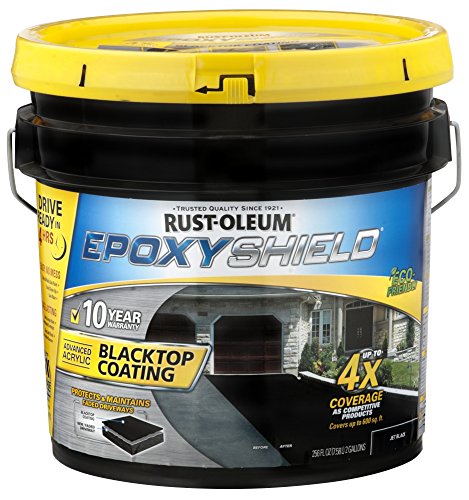 RUST-OLEUM 247471 Epoxy Blacktop Coating Black 2 Gallon (Pack of 1)