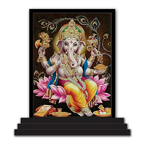 Ganesh Ji 1254 mini statue compacte pour éliminer le stress en voiture