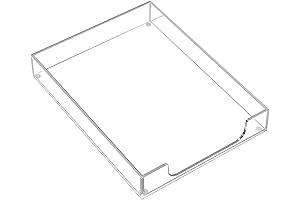 MaxGear Acrylic Letter Tray: Essential Office Organizer for Efficient Desktop Management