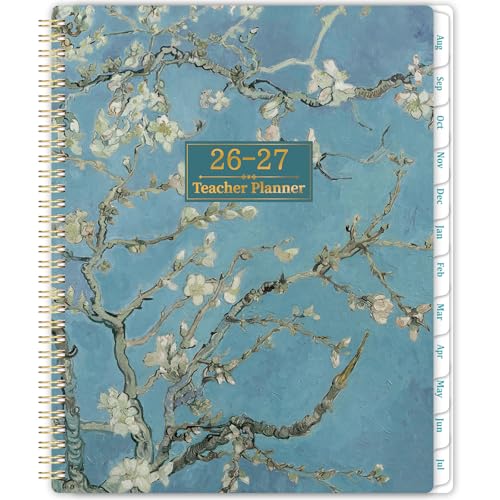Teacher Planner 2026-2027 A4 Teacher Planner from Aug. 2026 to Jul. 2027