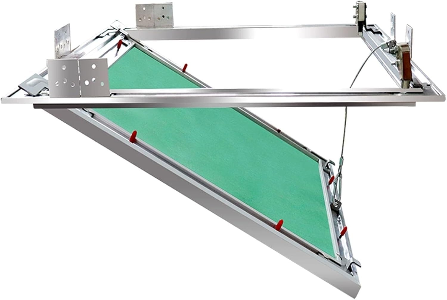 Trappe d'inspection de plafond en plâtre et cadre aluminium