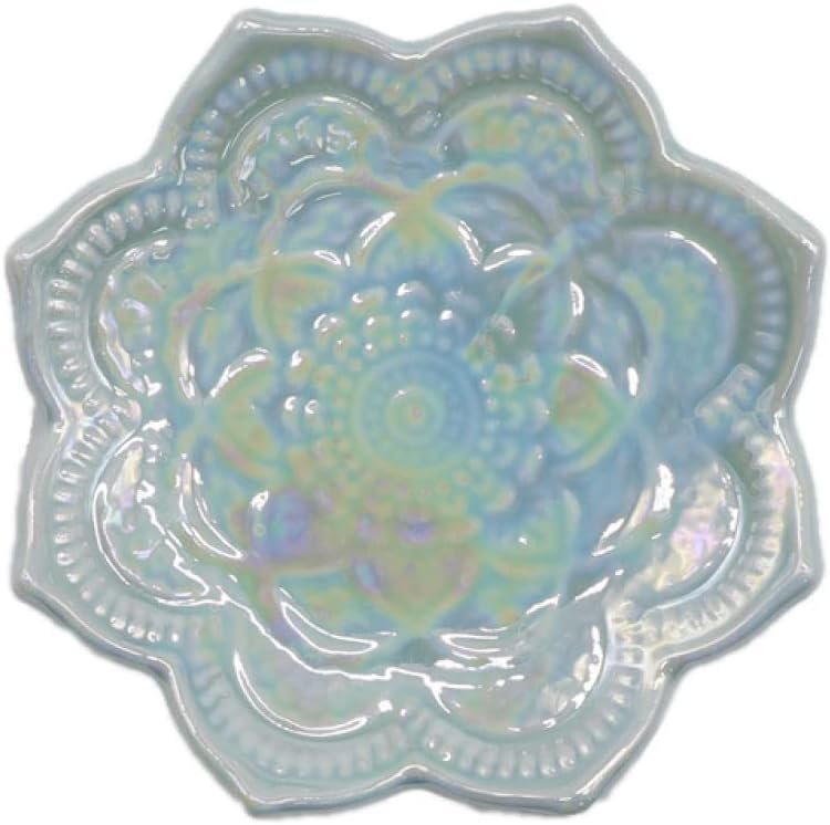 trinket tray,1pc Ceramic Storage Tray Dish Jewelry Ring Organizer Bread