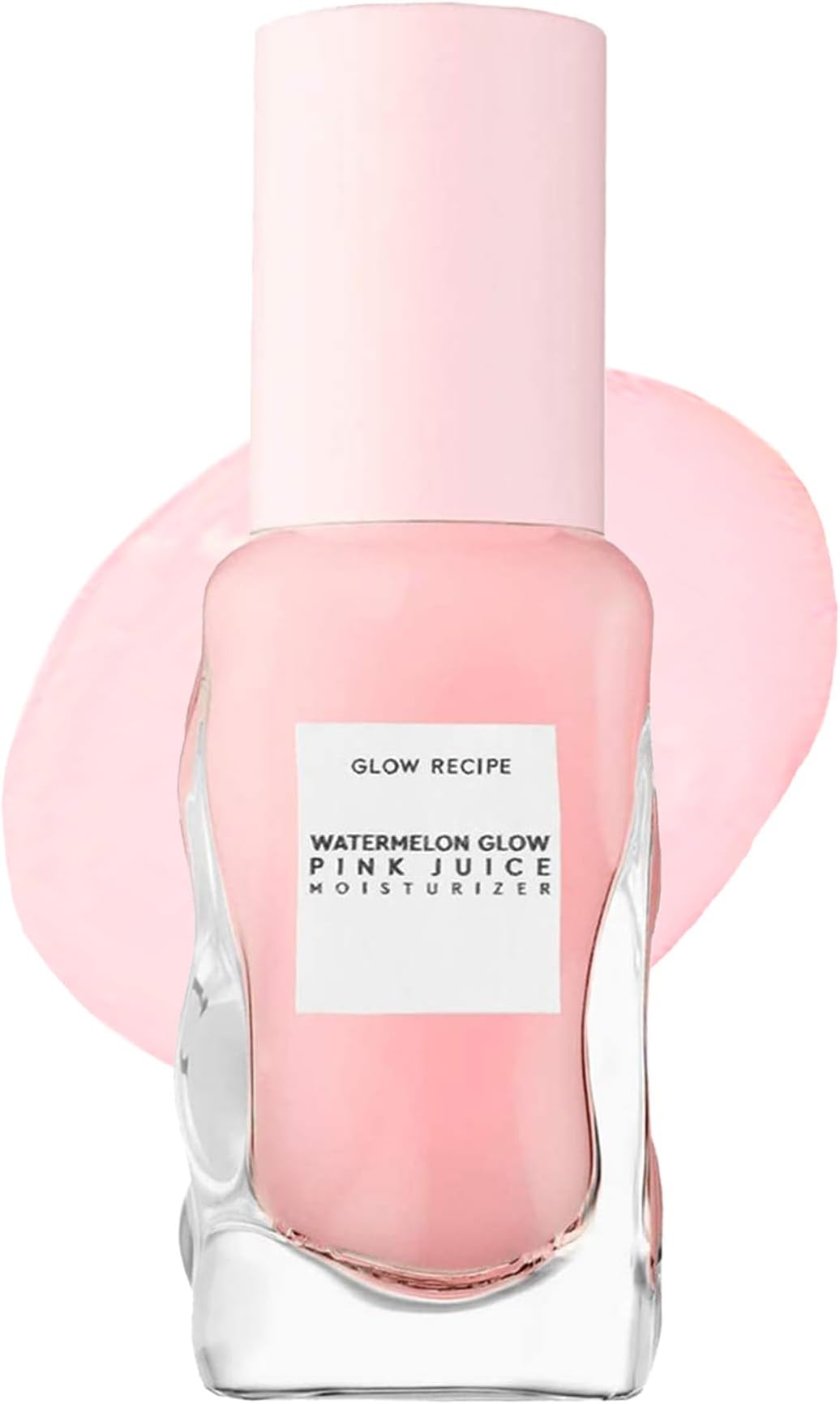 Pink Juice Water Gel Moisturizer Travel Size, Korean Gel Moisturizer for Glass Skin, Oil-Free Hydrating Hyaluronic Acid Face Moisturizer for Oily Skin, Non-Comedogenic, Long-Lasting (25ml)