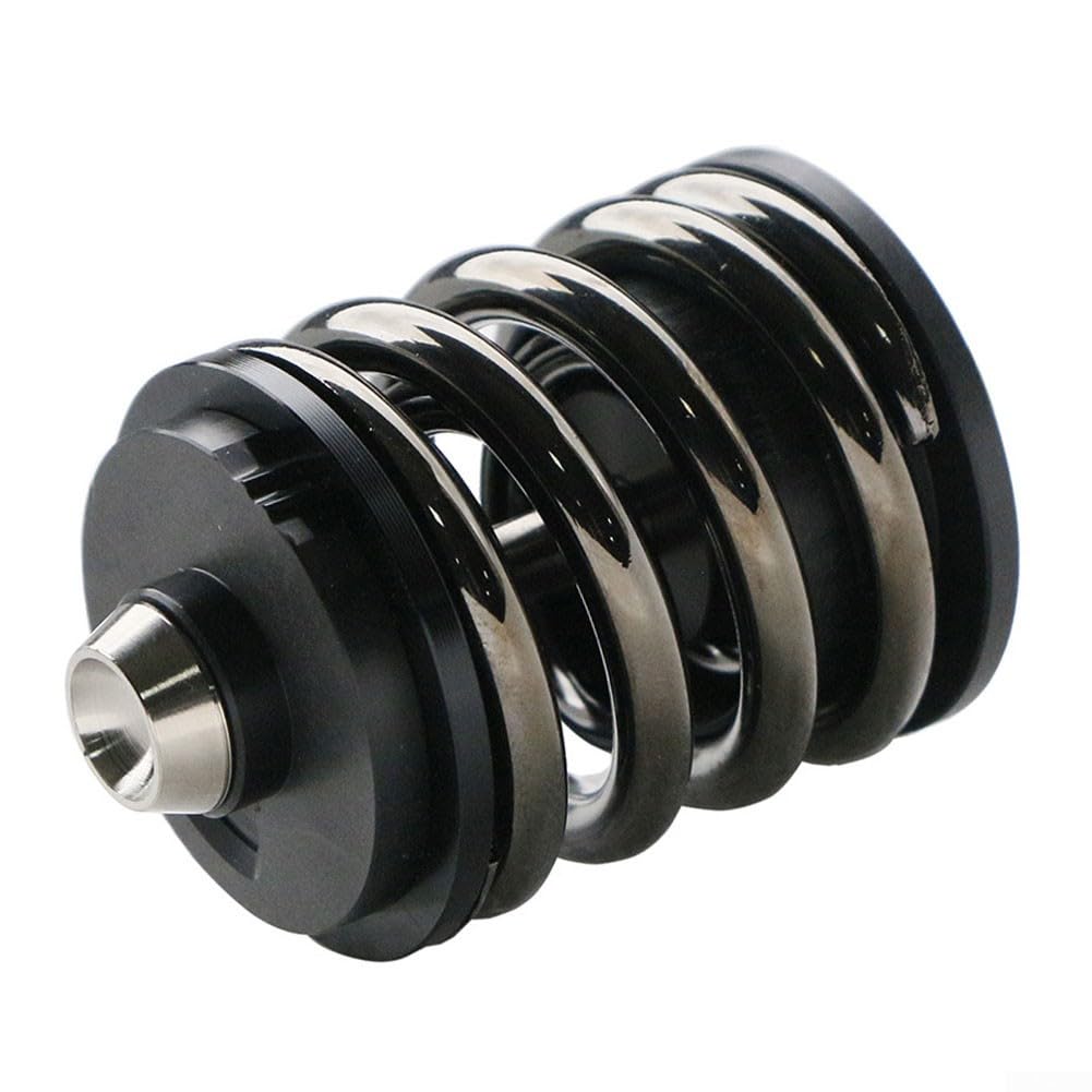 Rear Shock Absorber Spring for Brompton Folding Bicycle Sturdy Construction for Improved Stability (gray)