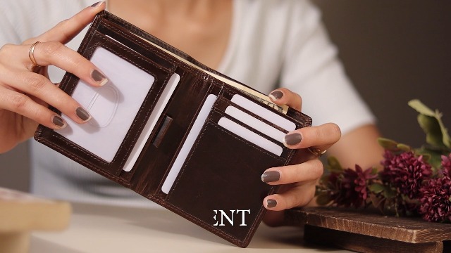 Amazon.com: FOXHACKLE Slim Bifold Leather Wallet for Men with