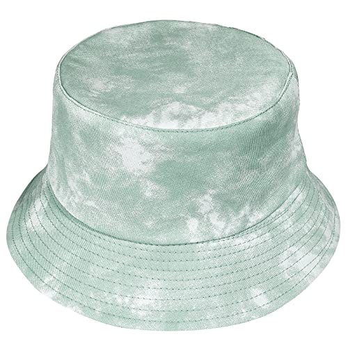 Summer Bucket Hats for Women Tie Dye Green Bucket Hat Foldable Sun Hats for Women Sun Hat Funny Bucket Hat Packable Cotton Womens Bucket Hats, Green