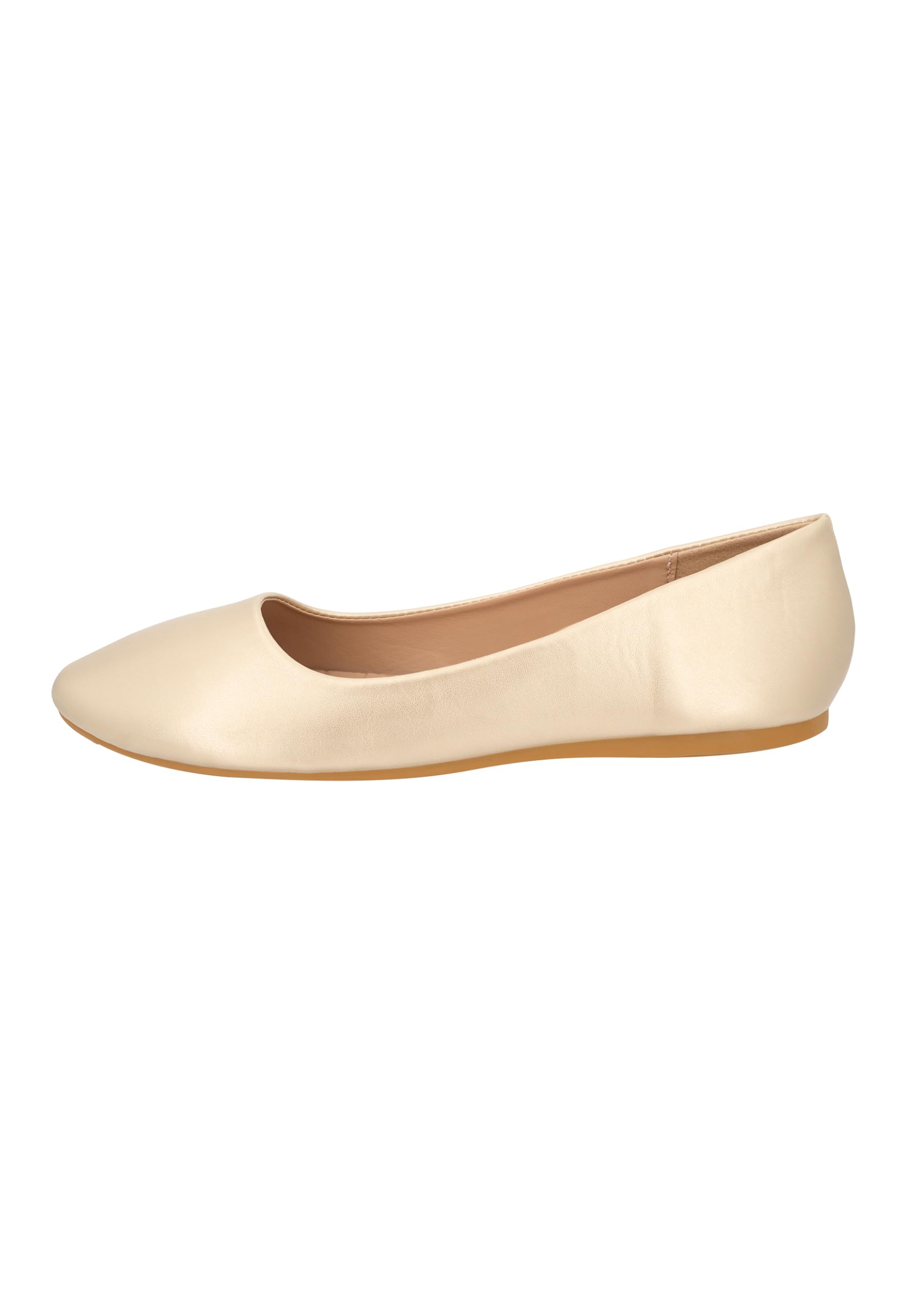 Elara Ballerina da Donna Comodo Slip Ons Flat Chunkyrayan DY-10A