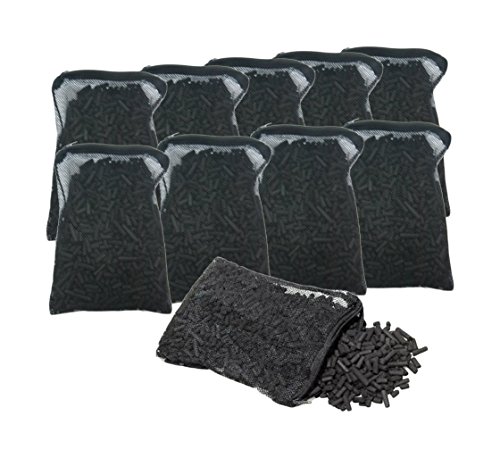 CNZ® Aquarium Filter Media Kits (Carbon 10-Pack)