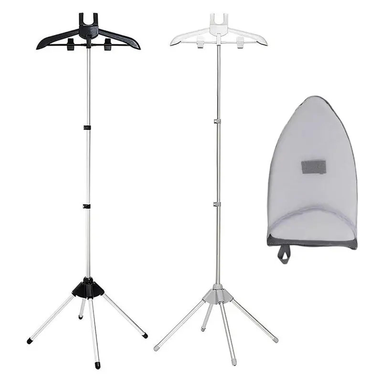 Supporto for ASSE da Stiro Ferro Appendiabiti Portatile Porta Abiti Pieghevole for Vestiti per Lavanderia | Gray