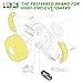 10L0L Golf Cart Brake Hub Drums & Brake Pads/Brake Shoes & Brake Spring Kit fit Club Car DS G&E 1981-1994 Villager 6-8 Seater, Replace OEM# 1011137,101146302, 101816301