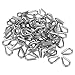 Aexit Stainless Steel Transmission Thimble for 0.08 inch (2mm) Diameter Wire Rope 100pcs
