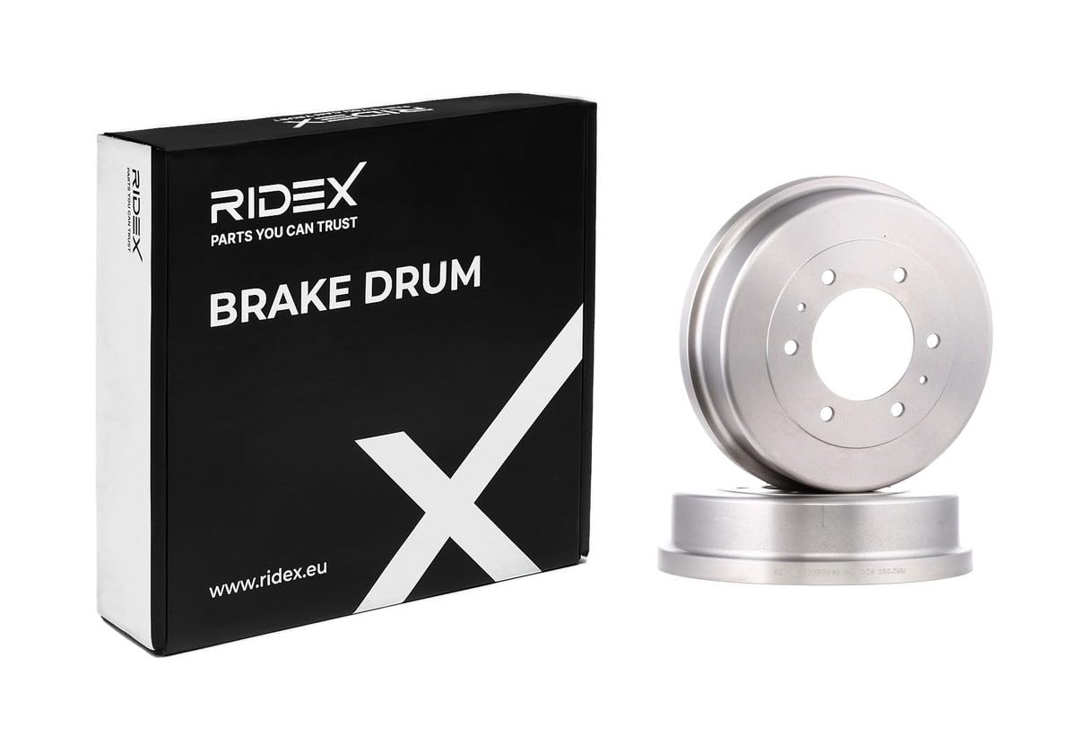 RIDEX 123B0095 2x Tamburo freno Posteriore Compatibilità con NISSAN TERRANO II R20