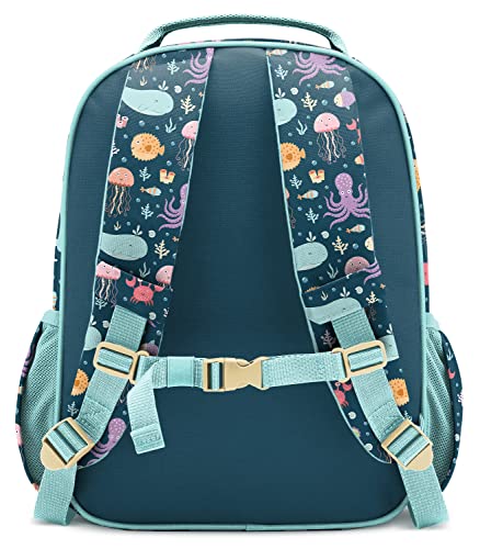 Simple Modern Kids Backpack For School Boys Girls | Kindergarten Elementary Toddler Backpack | Fletcher Collection | Kids - Medium (15" Tall) | Under The Sea #TOP1