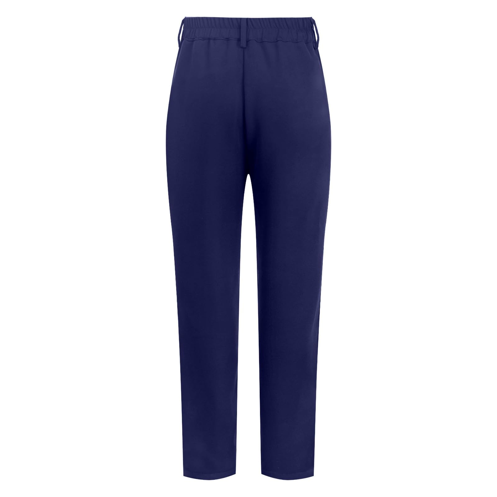 Pantalón de cintura alta con bolsillos, traje para la escuela y las salidas