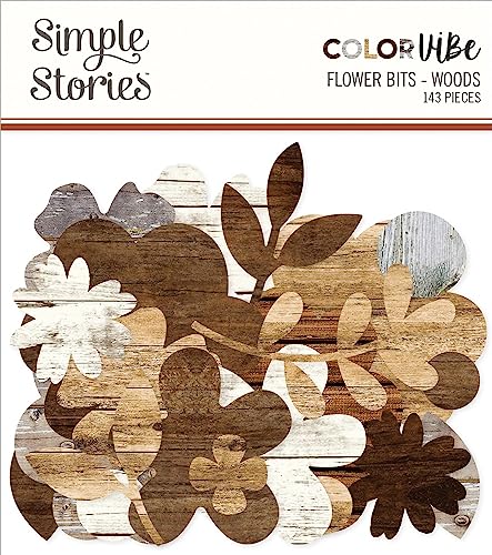 Fleurs cardstock Color Vibe Woods 143/Pkg embellissement scrapbooking papier