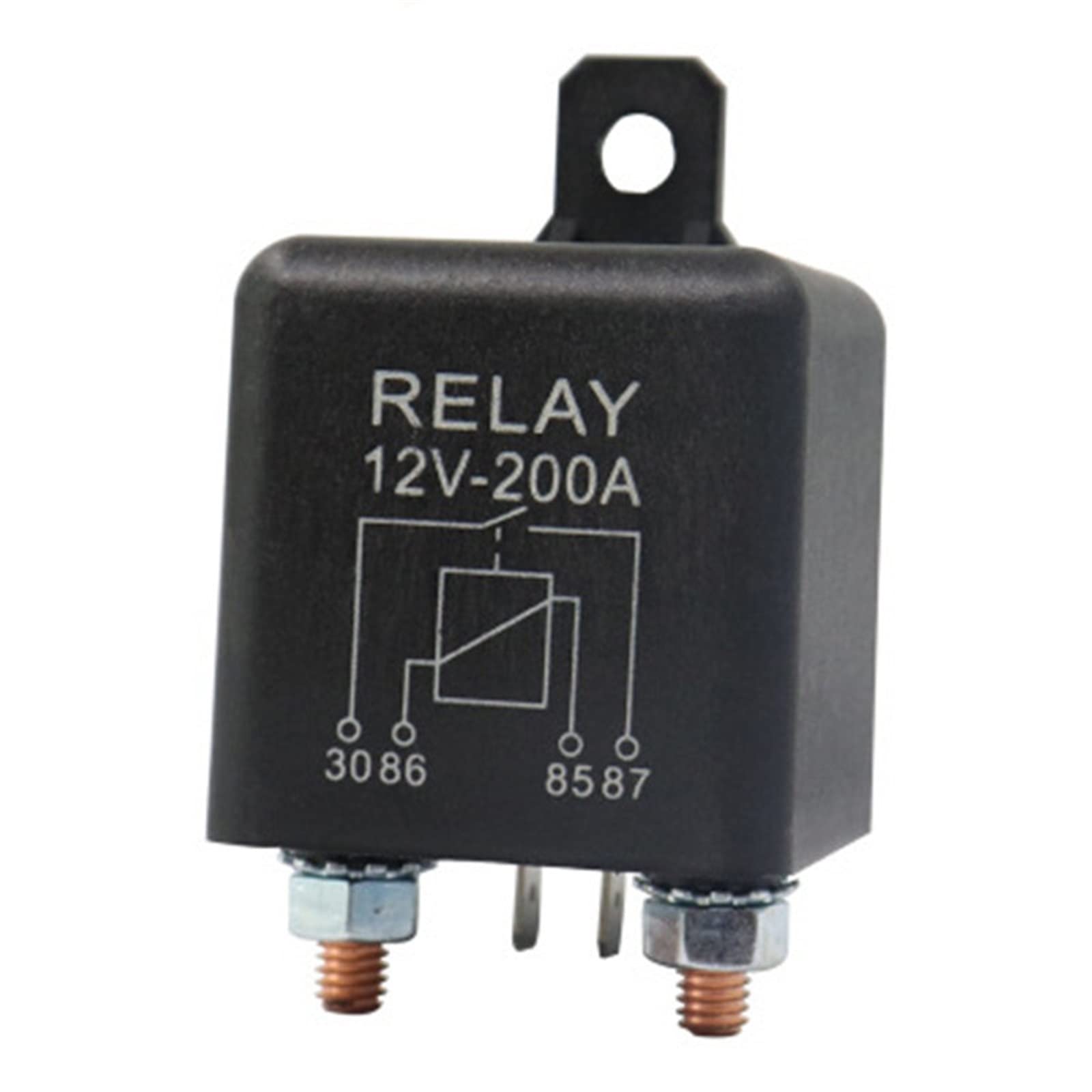 AERBNYEQP 1 PCS 12V/24V 200A .8W/4.8W New Car Truck Motor Automotive High Current Relay Continuous Type Relays(24V 4.8W)