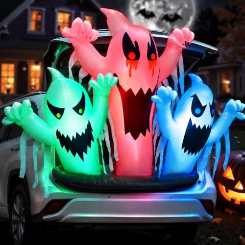 Inflatable Halloween Ghost Decorations DROPS TO - image 1