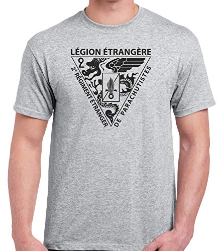 Pro Art Shirts Foreign Legion légion étrangère 2 REP Insignia T-Shirt 03202020B (Large) Pro Art Shirts Foreign Legion légion étrangère 2 REP Insignia T-Shirt 03202020B (Large)