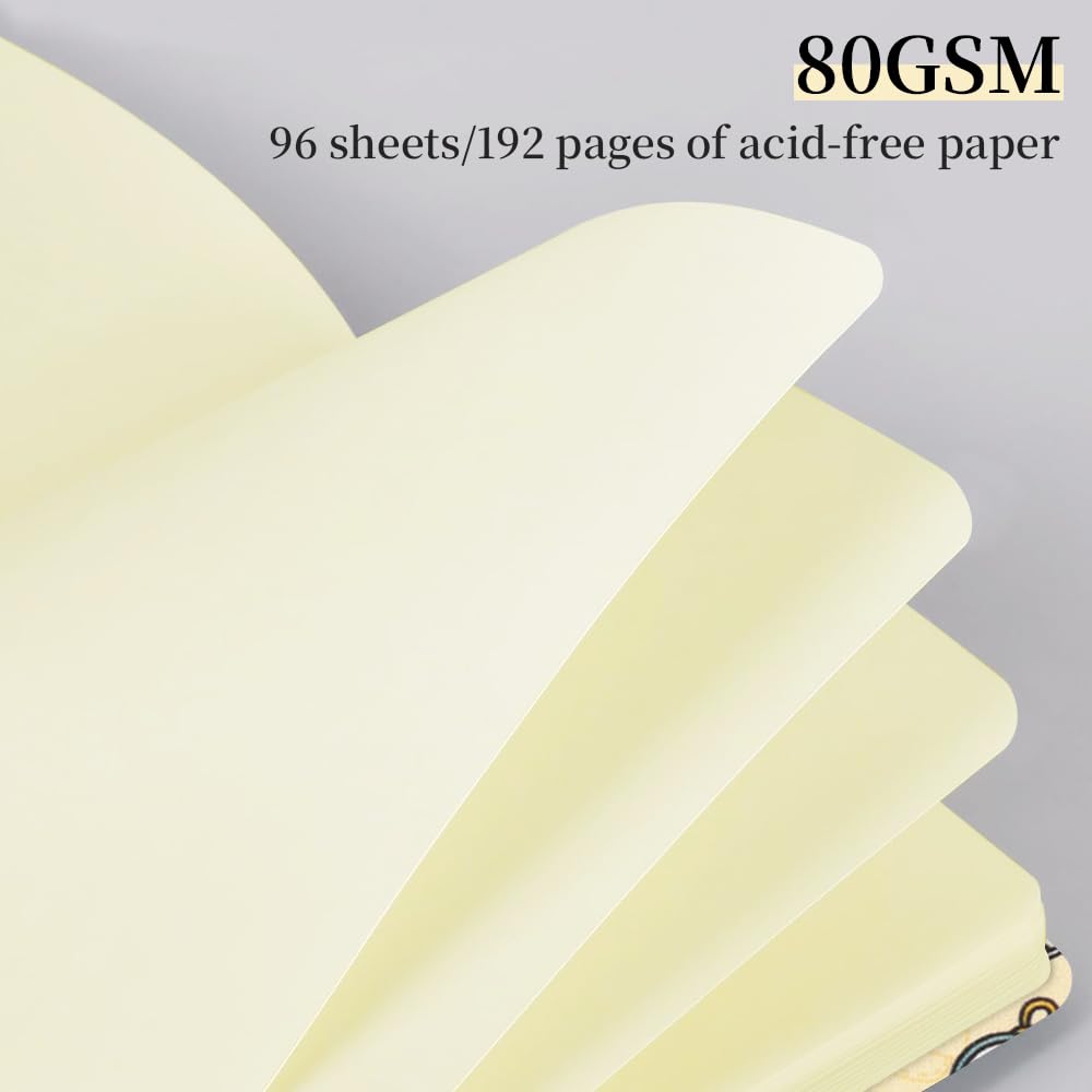 Small Square 5x5" 80gsm Mini Notebooks Blank Pages Sketchbooks Travel Journal Pocket Hardcover Paint Writing Notebook Blank Diary Memo Planner Sketchbook PU Leather Cover, Pink