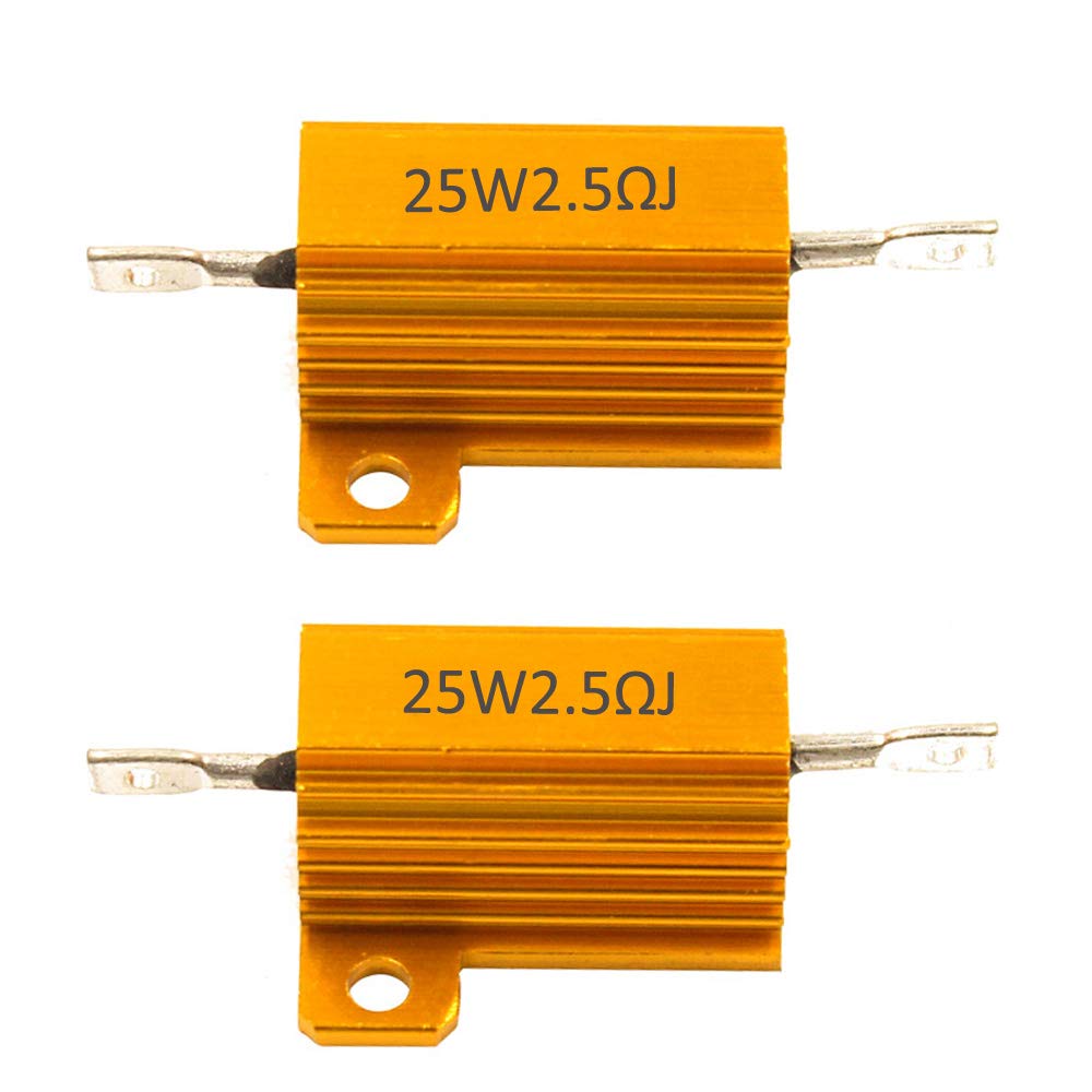 25 W 3,9 OHM Resistencia De Aluminio RX24 Resistencia De Oro De Alta Potencia 25