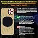 ReuWeu Rear Back Glass Cover Replacement Compatible with iPhone 13 Pro 6.1