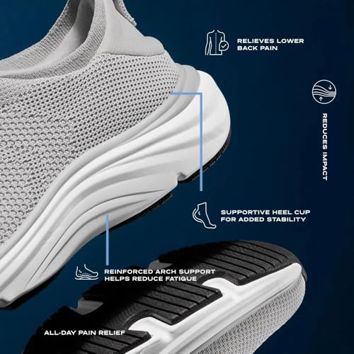 Dr. Scholl's Women's Feel Support Sneaker White Fabric 7.5 M - image 3