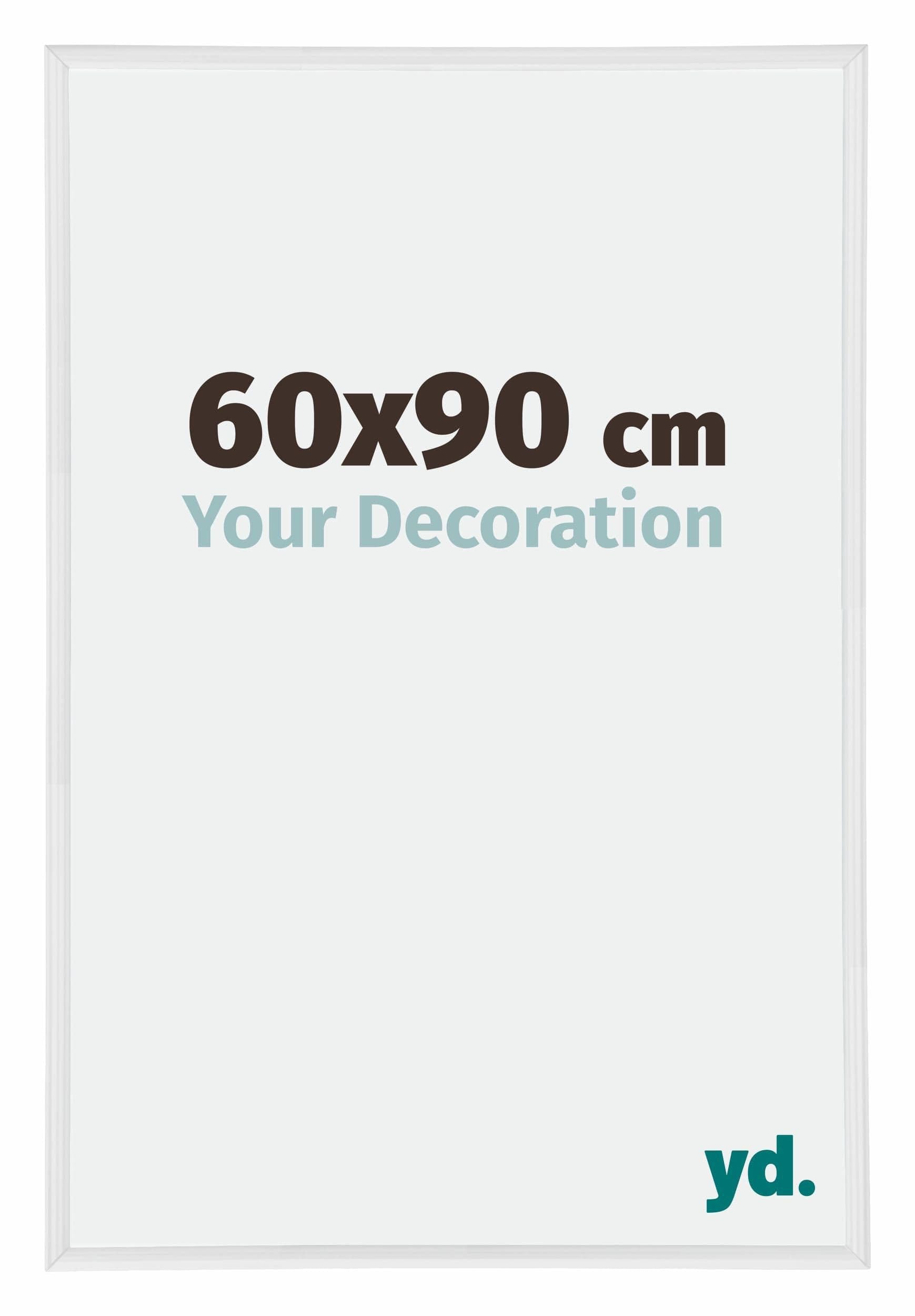 Your Decoration - Puzzle frame 60x90 - White High Gloss - Puzzle frame 1500-2000 Pieces - Plastic Photoframe - Annecy