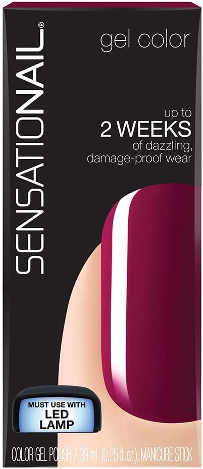 SensationailGel Polish, 0.25 oz, Sugar Plum